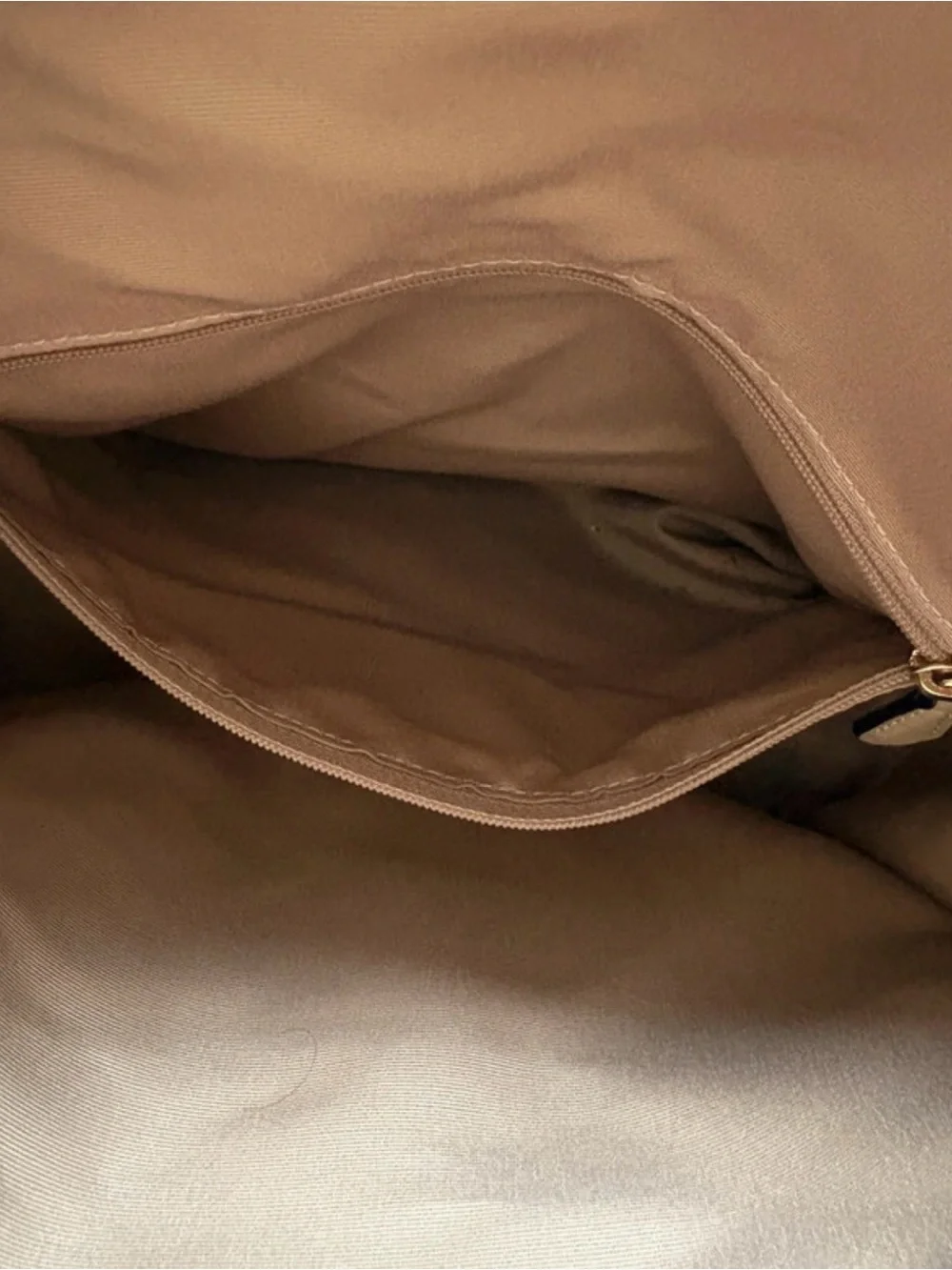 Coach Pebbled Leather Hobo in Blush with Black Trim
